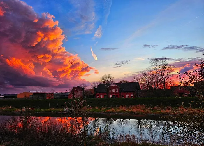公寓 Luehe Loft - Direkt Am Wasser Im Alten Land