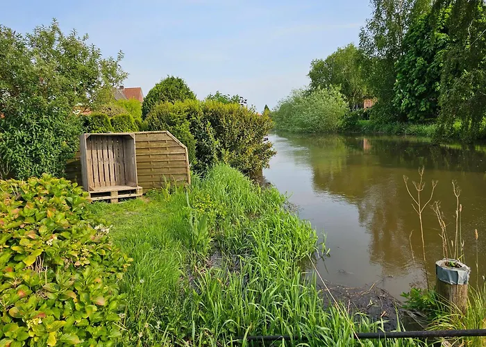 公寓 Luehe Loft - Direkt Am Wasser Im Alten Land